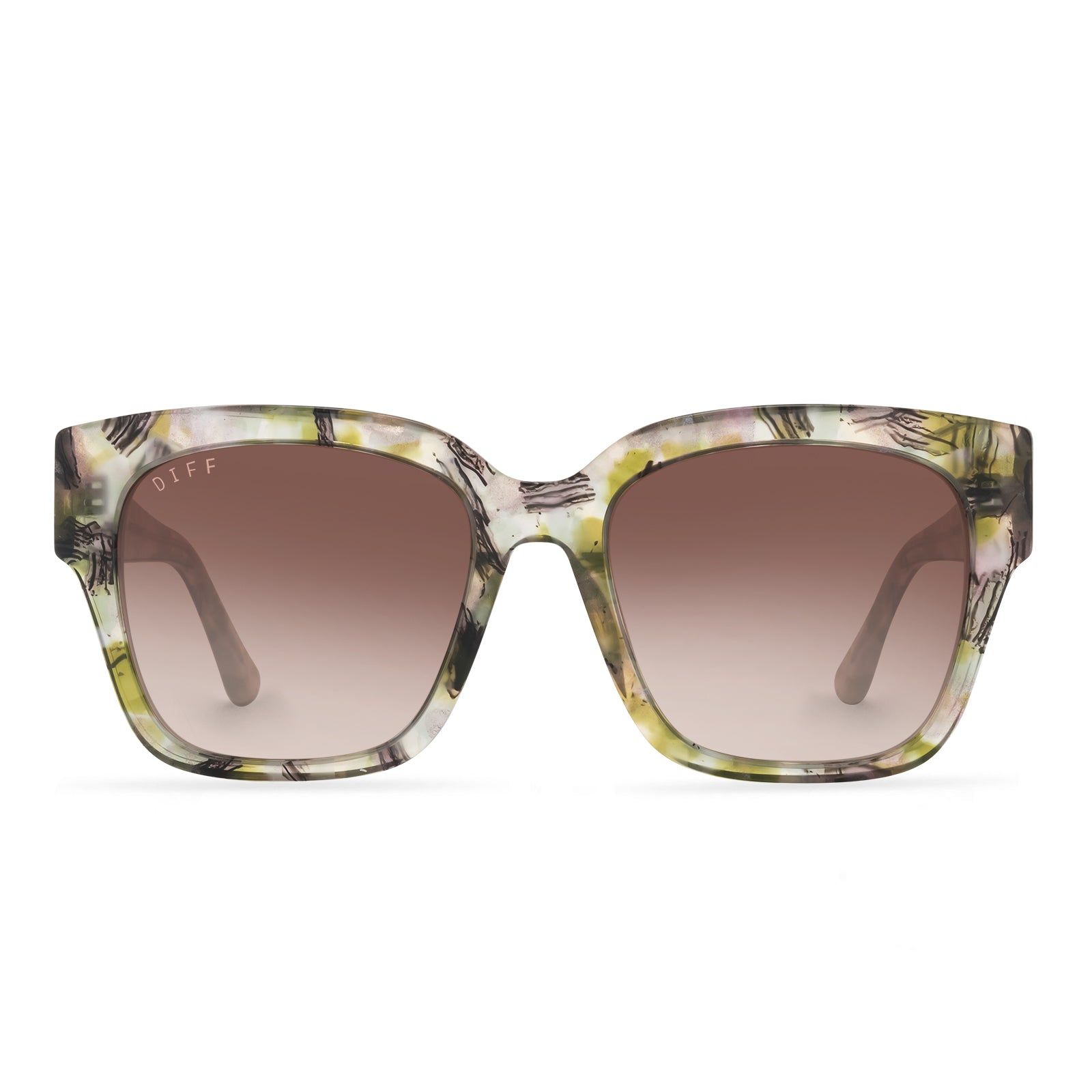 BELLA II - AGATE + BROWN GRADIENT SUNGLASSES sold by Diff Eyewear