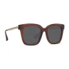 BELLA - FESTIVE CHESTNUT + GREY SUNGLASSES sold by Diff Eyewear