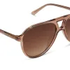 TOSCA II - CAFÉ OLE + BROWN GRADIENT + POLARIZED SUNGLASSES sold by Diff Eyewear