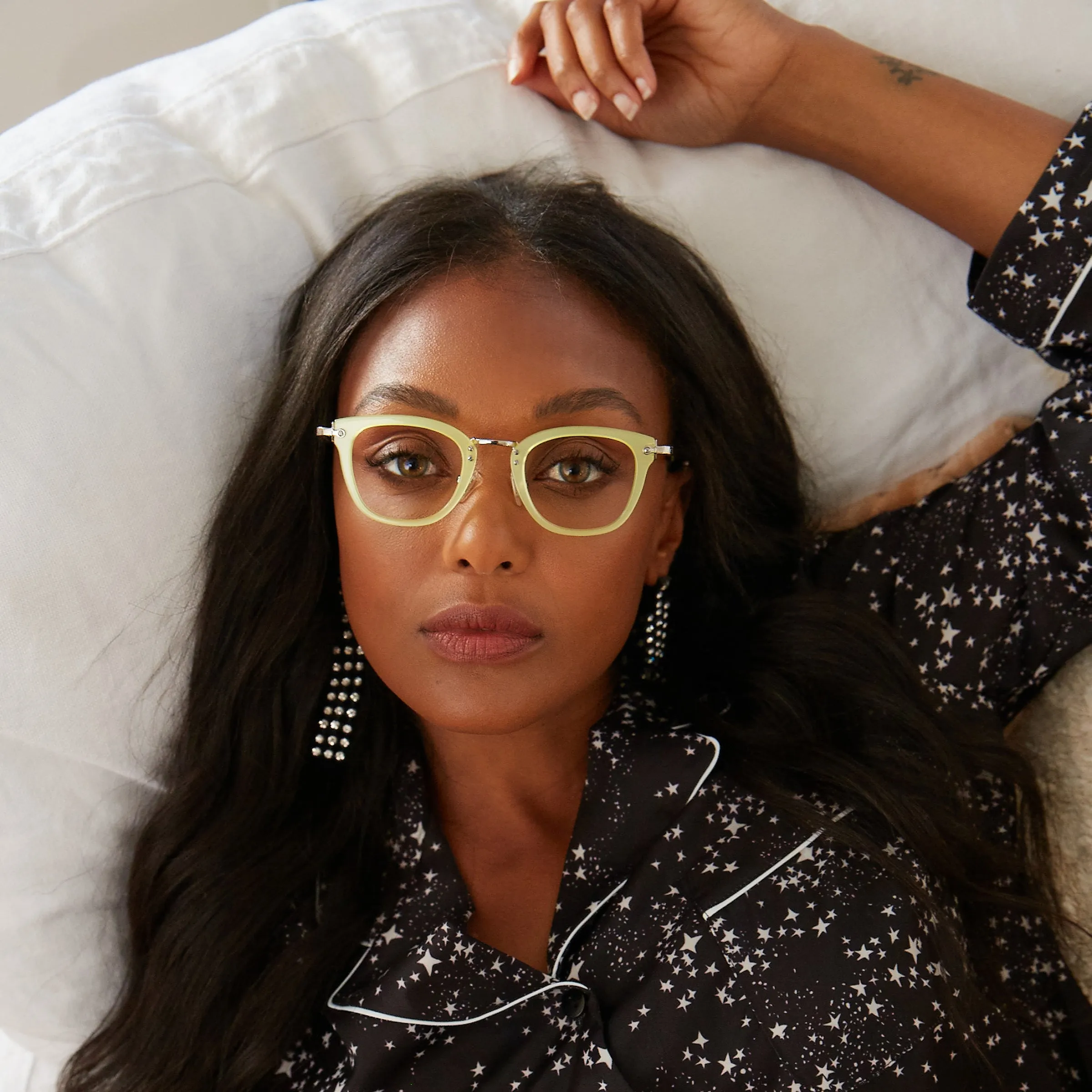 RUE - BUTTERCREAM + BLUE LIGHT TECHNOLOGY GLASSES sold by Diff Eyewear product image thumbnail 5