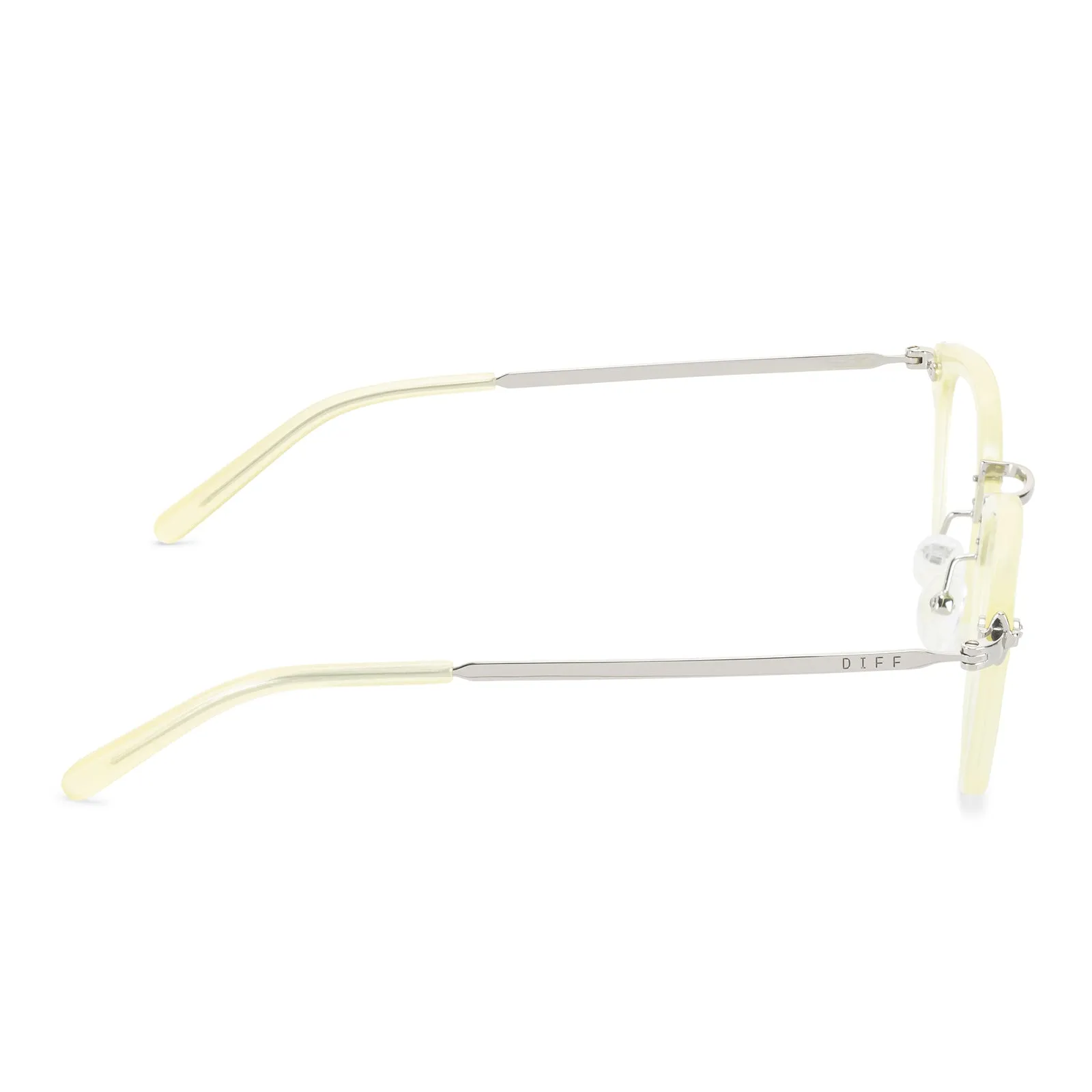 RUE - BUTTERCREAM + BLUE LIGHT TECHNOLOGY GLASSES sold by Diff Eyewear product image thumbnail 4