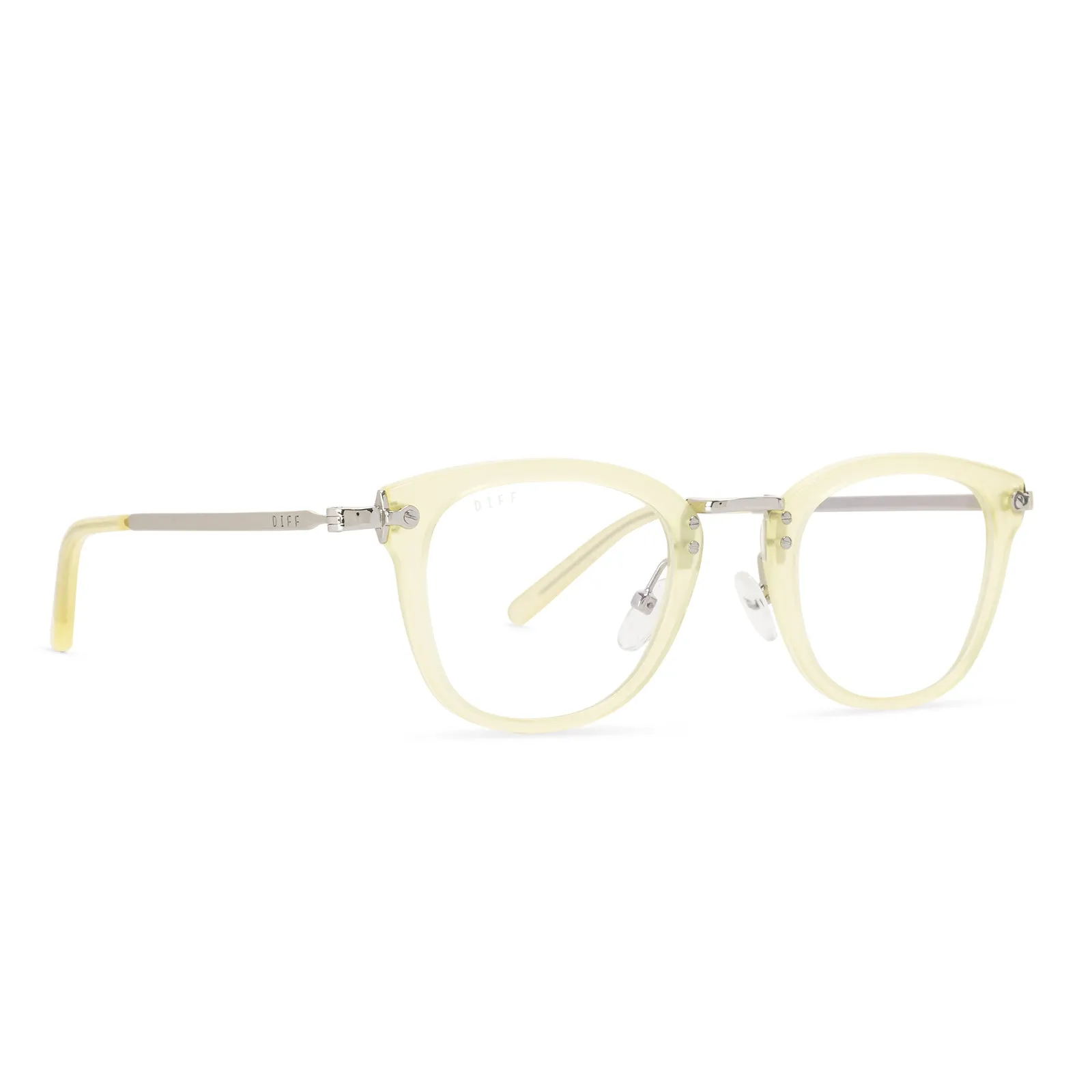 RUE - BUTTERCREAM + BLUE LIGHT TECHNOLOGY GLASSES sold by Diff Eyewear product image thumbnail 2