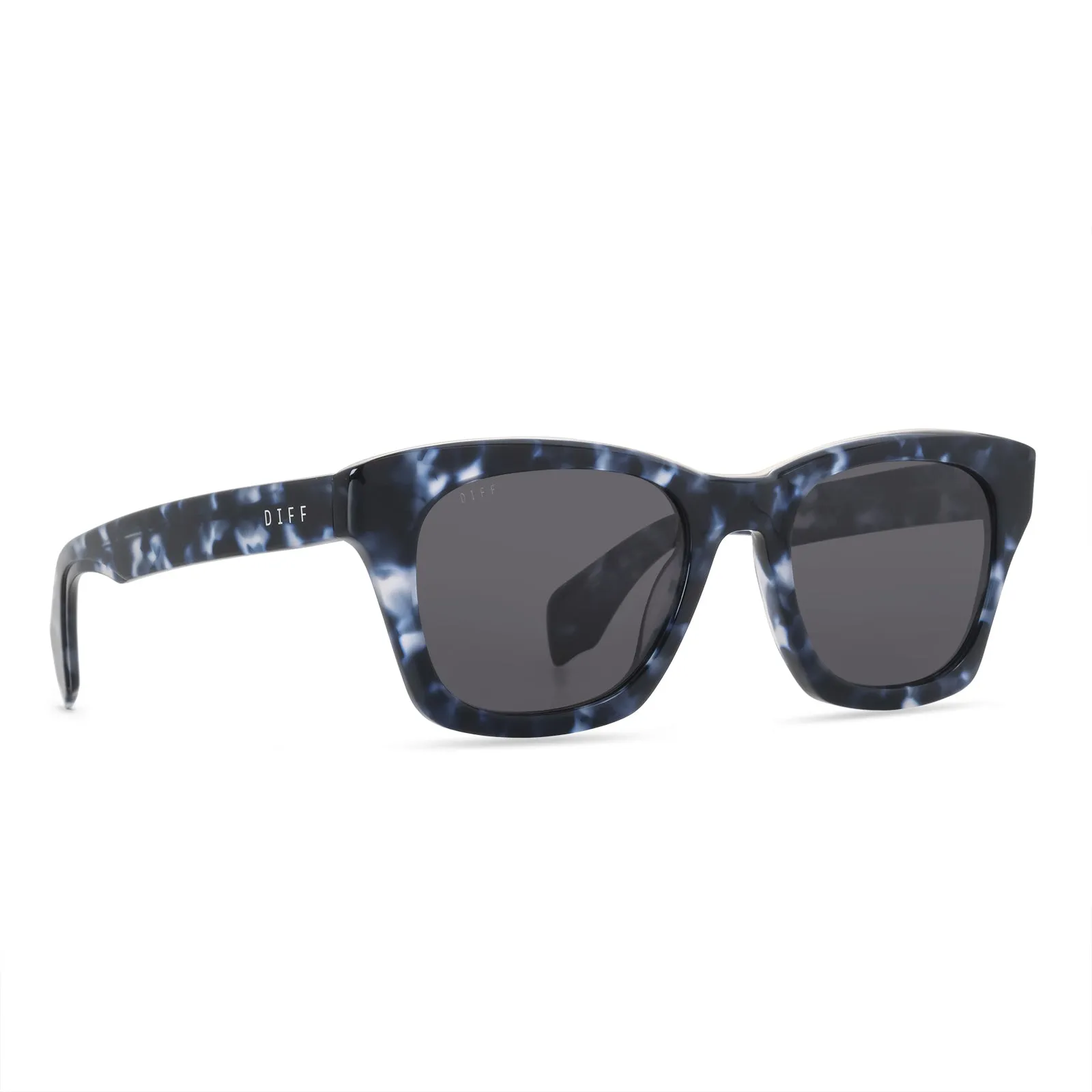DEAN - MIDNIGHT MARBLE + GREY + POLARIZED SUNGLASSES sold by Diff Eyewear product image thumbnail 2