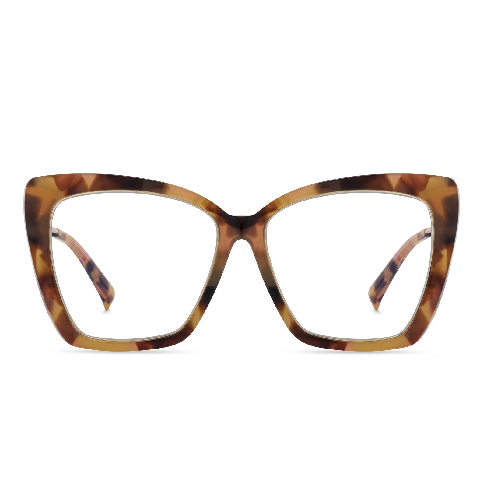 BECKY IV - LOTUS TORTOISE + BLUE LIGHT TECHNOLOGY GLASSES sold by Diff Eyewear