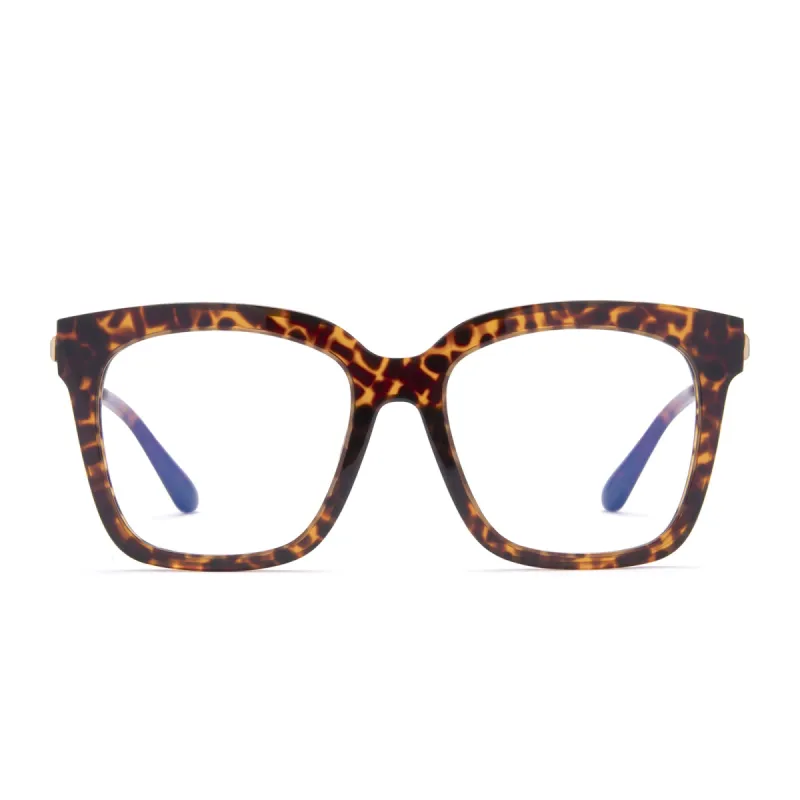 BELLA XS - WILDCAT LEOPARD + BLUE LIGHT TECHNOLOGY GLASSES sold by Diff Eyewear