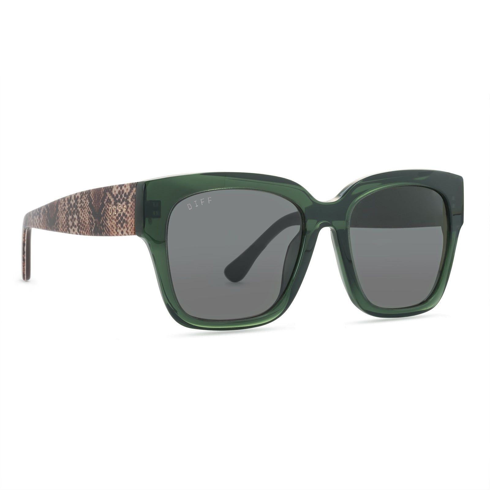 BELLA II - SEA GRASS + G15 SUNGLASSES sold by Diff Eyewear product image thumbnail 2