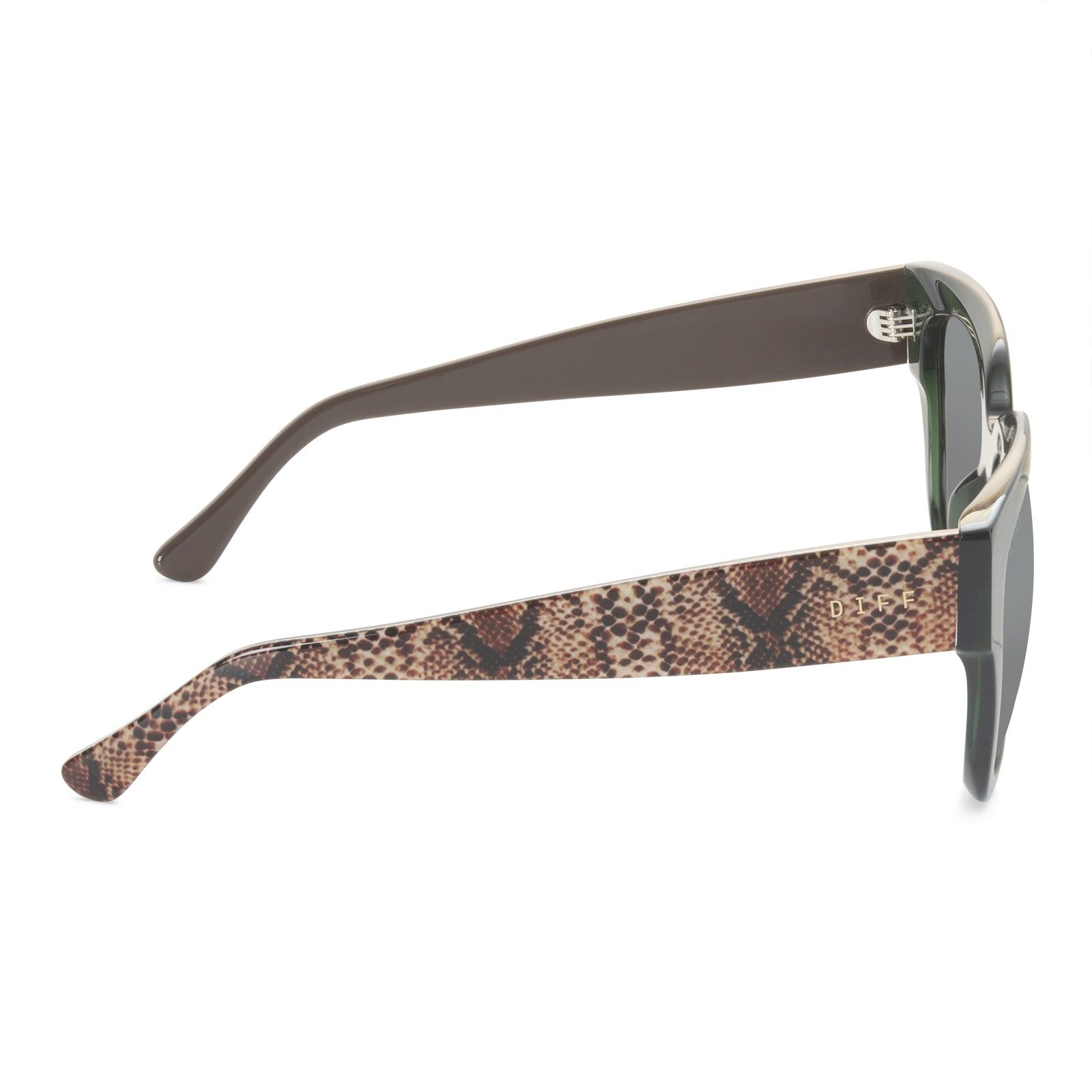 BELLA II - SEA GRASS + G15 SUNGLASSES sold by Diff Eyewear product image thumbnail 4