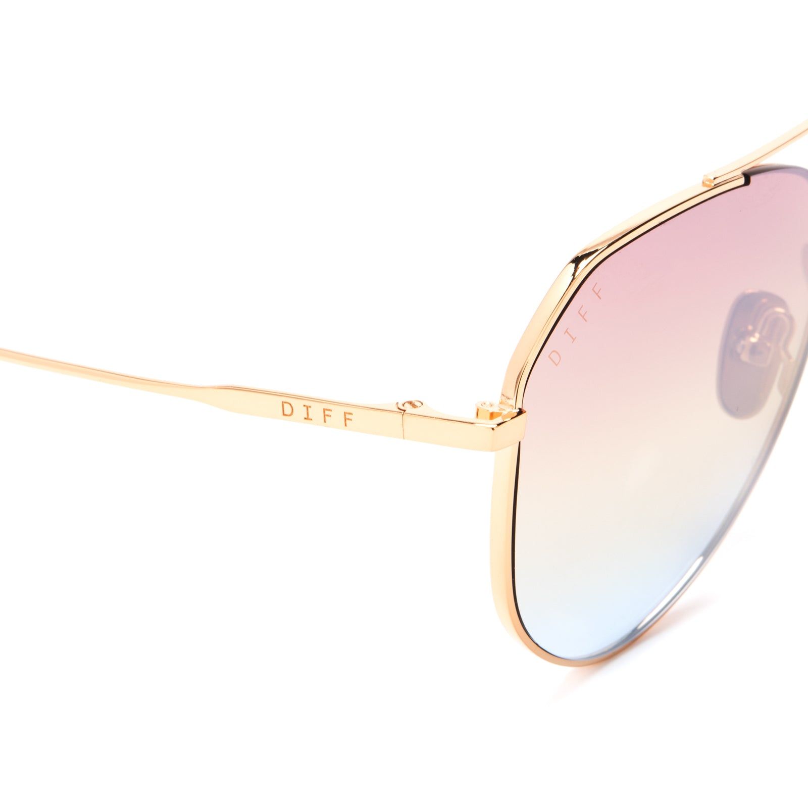 DASH - GOLD + RAINBOW FLASH sold by Diff Eyewear product image thumbnail 4