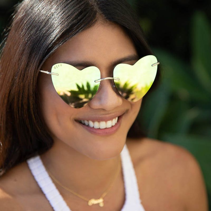 REMY - GOLD + GOLD MIRROR sold by Diff Eyewear product image thumbnail 5