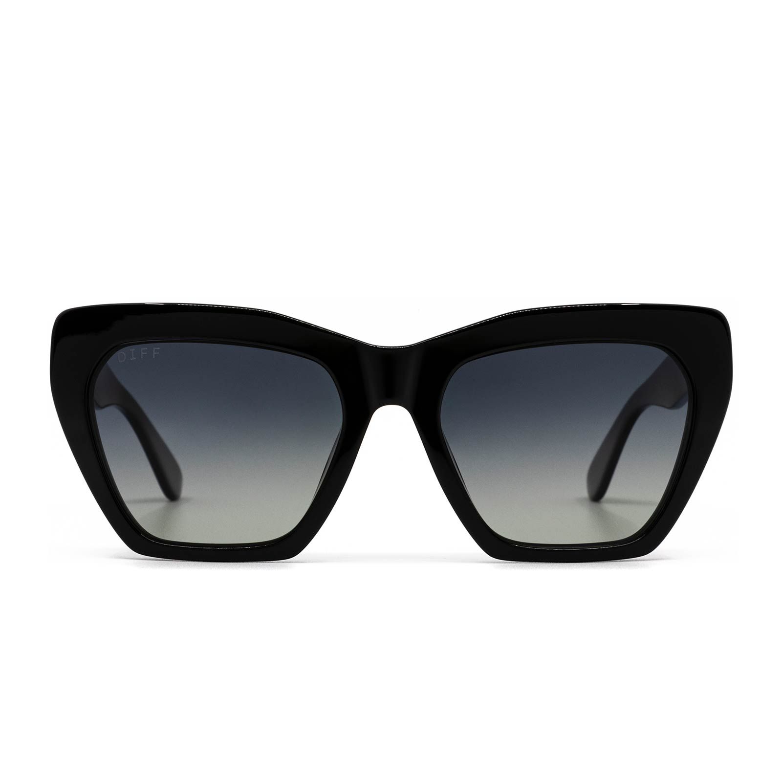 WREN - BLACK + GREY GRADIENT + POLARIZED SUNGLASSES sold by Diff Eyewear