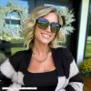BELLA - DARK TORTOISE + GOLD MIRROR SUNGLASSES sold by Diff Eyewear