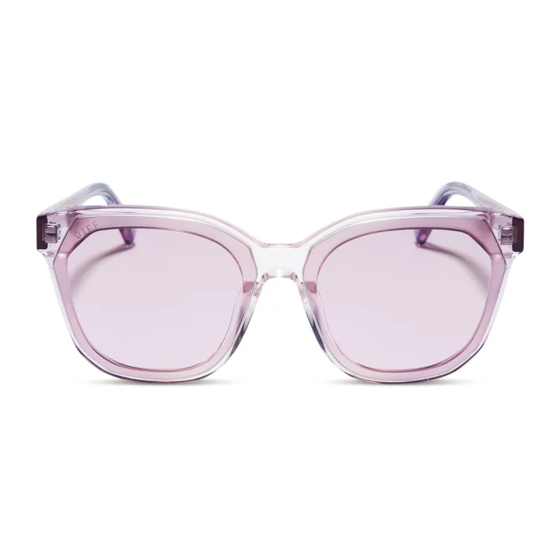 GIA - ROSE OMBRE + MAUVE SUNGLASSES sold by Diff Eyewear