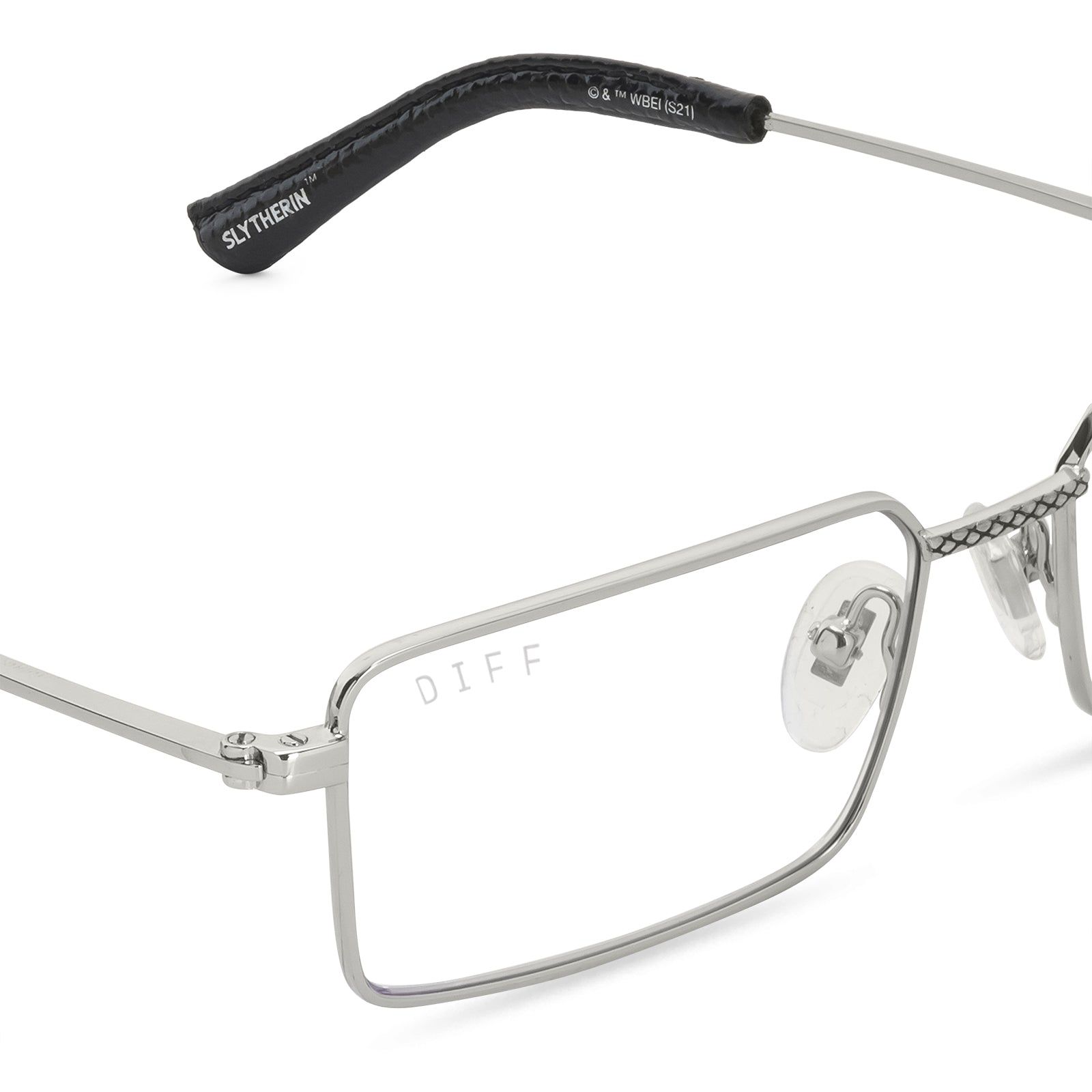 SLYTHERIN™ Blue Light - CUNNING SILVER + BLUE LIGHT TECHNOLOGY sold by Diff Eyewear product image thumbnail 4
