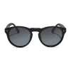 CODY - MATTE BLACK + BLUE GRADIENT FLASH + POLARIZED SUNGLASSES sold by Diff Eyewear