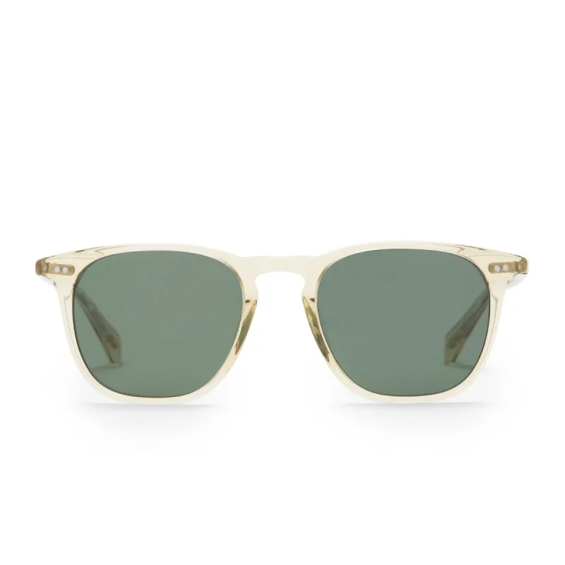 MAXWELL - PLATINUM CRYSTAL + G15 POLARIZED SUNGLASSES sold by Diff Eyewear