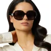 GISELE - RICH TORTOISE + GREY GRADIENT + POLARIZED SUNGLASSES sold by Diff Eyewear