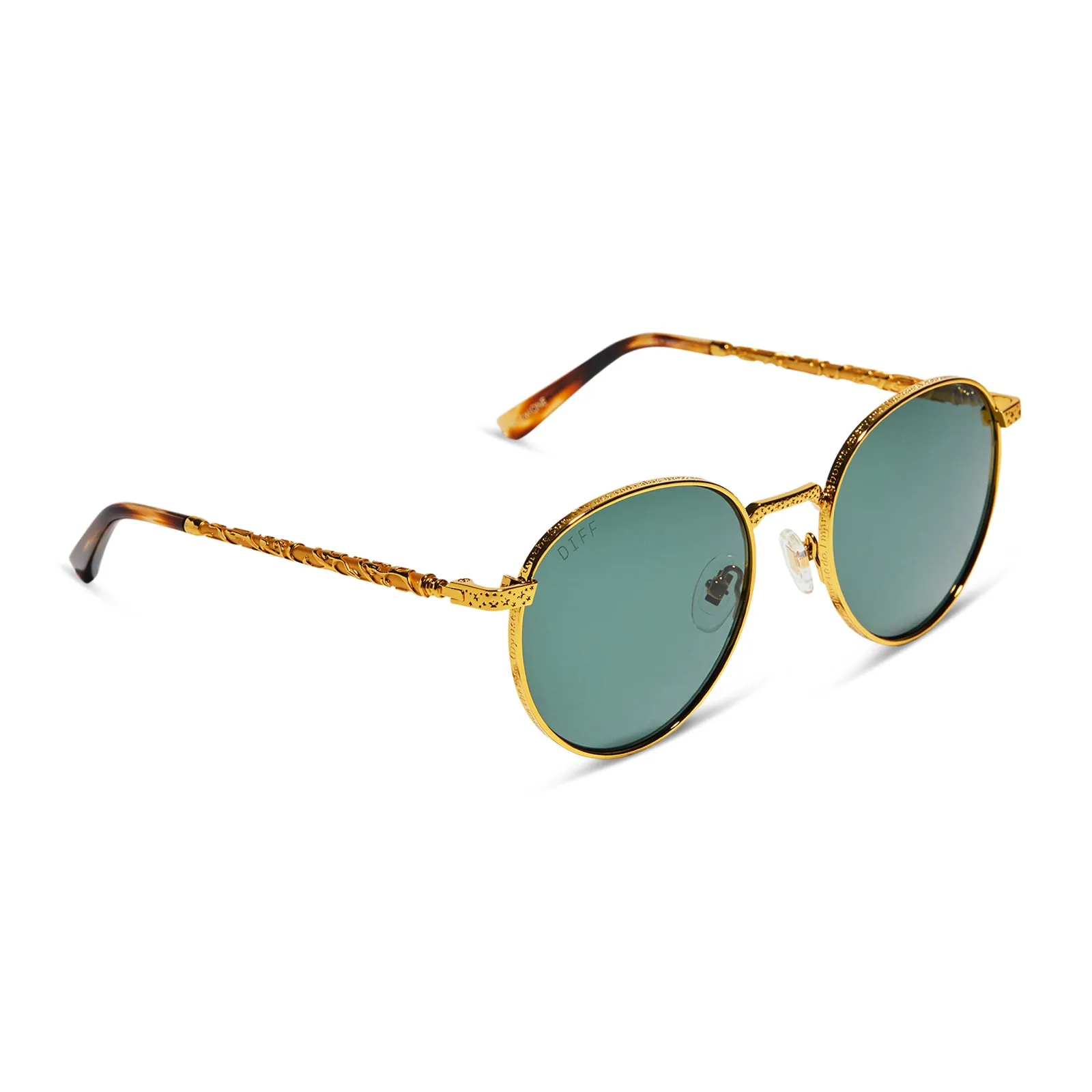 HERMIONE GRANGER™ - GOLD + GREY SUNGLASSES sold by Diff Eyewear product image thumbnail 3