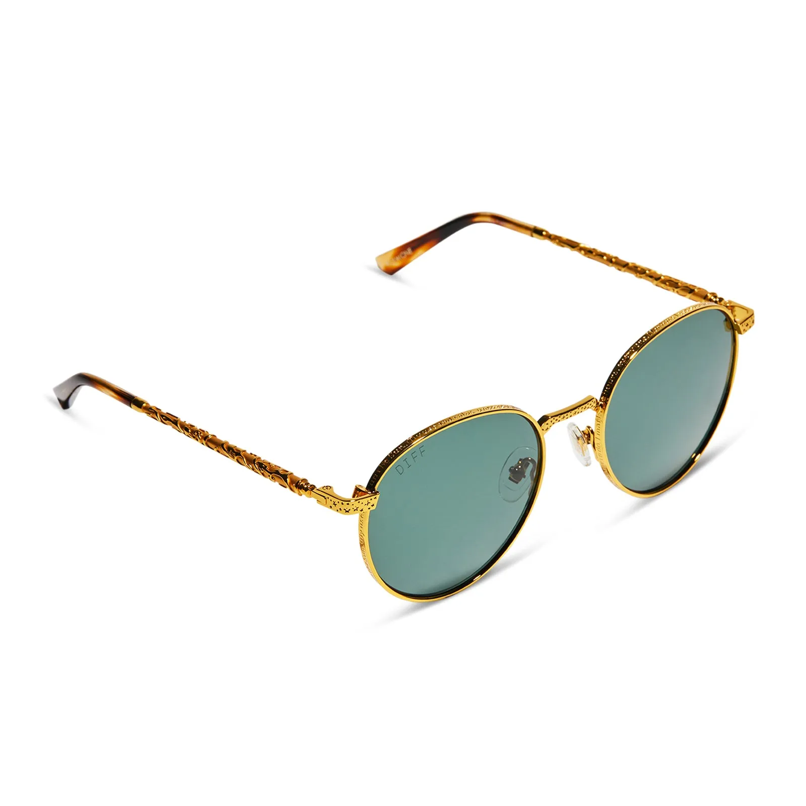 HERMIONE GRANGER™ - GOLD + GREY SUNGLASSES sold by Diff Eyewear product image thumbnail 5