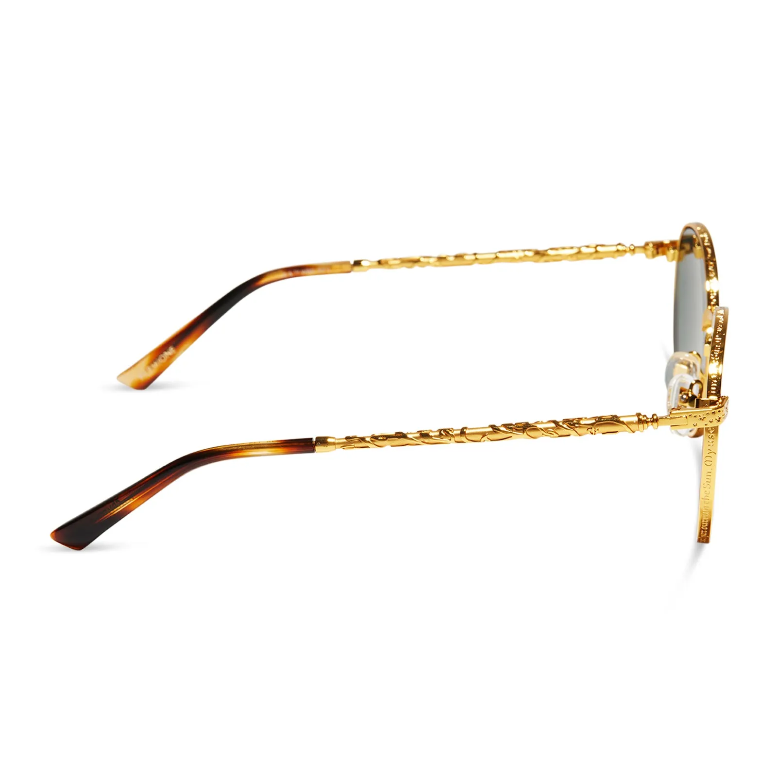HERMIONE GRANGER™ - GOLD + GREY SUNGLASSES sold by Diff Eyewear product image thumbnail 4
