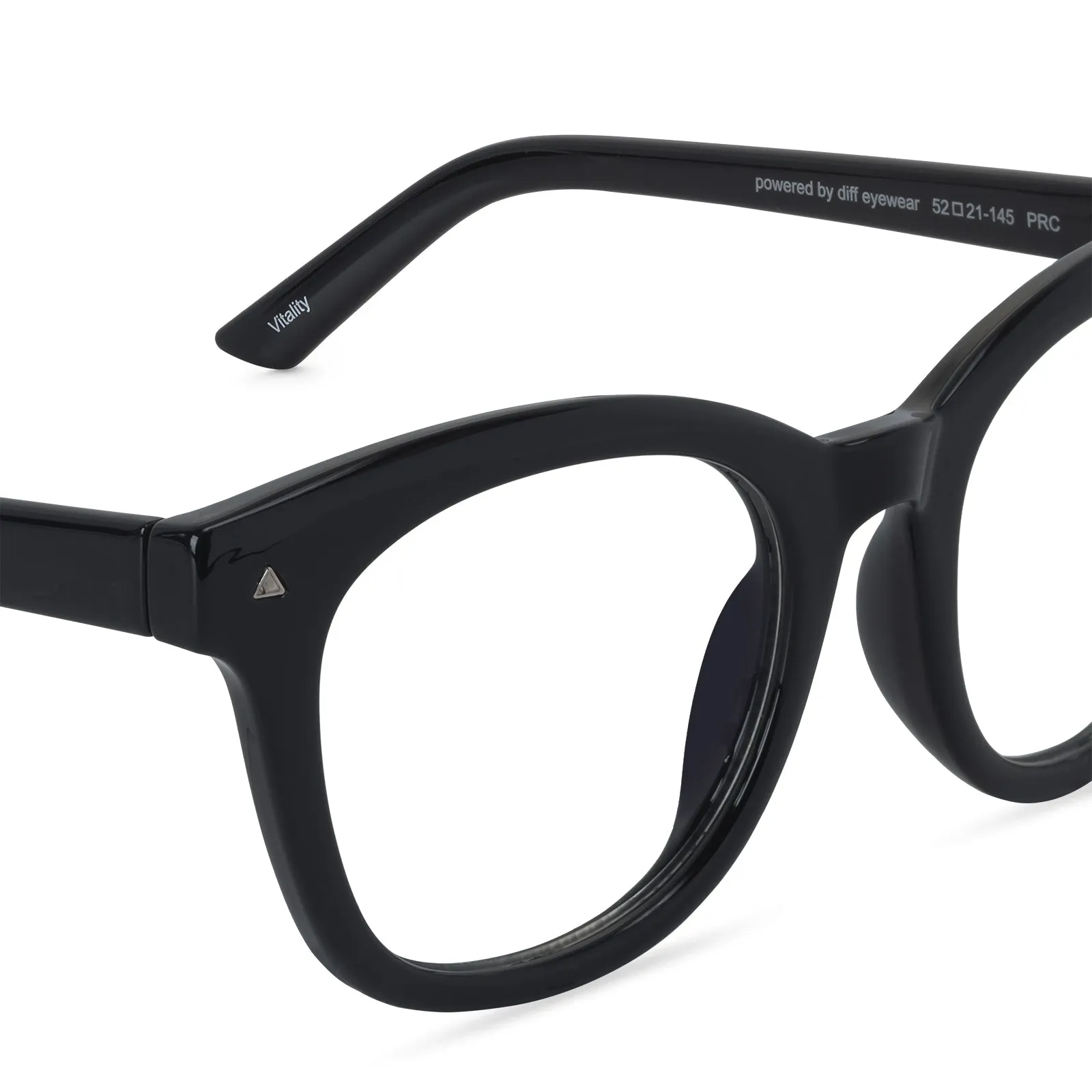 MEN'S HEALTH VITALITY - BLACK + CLEAR sold by Diff Eyewear product image thumbnail 3