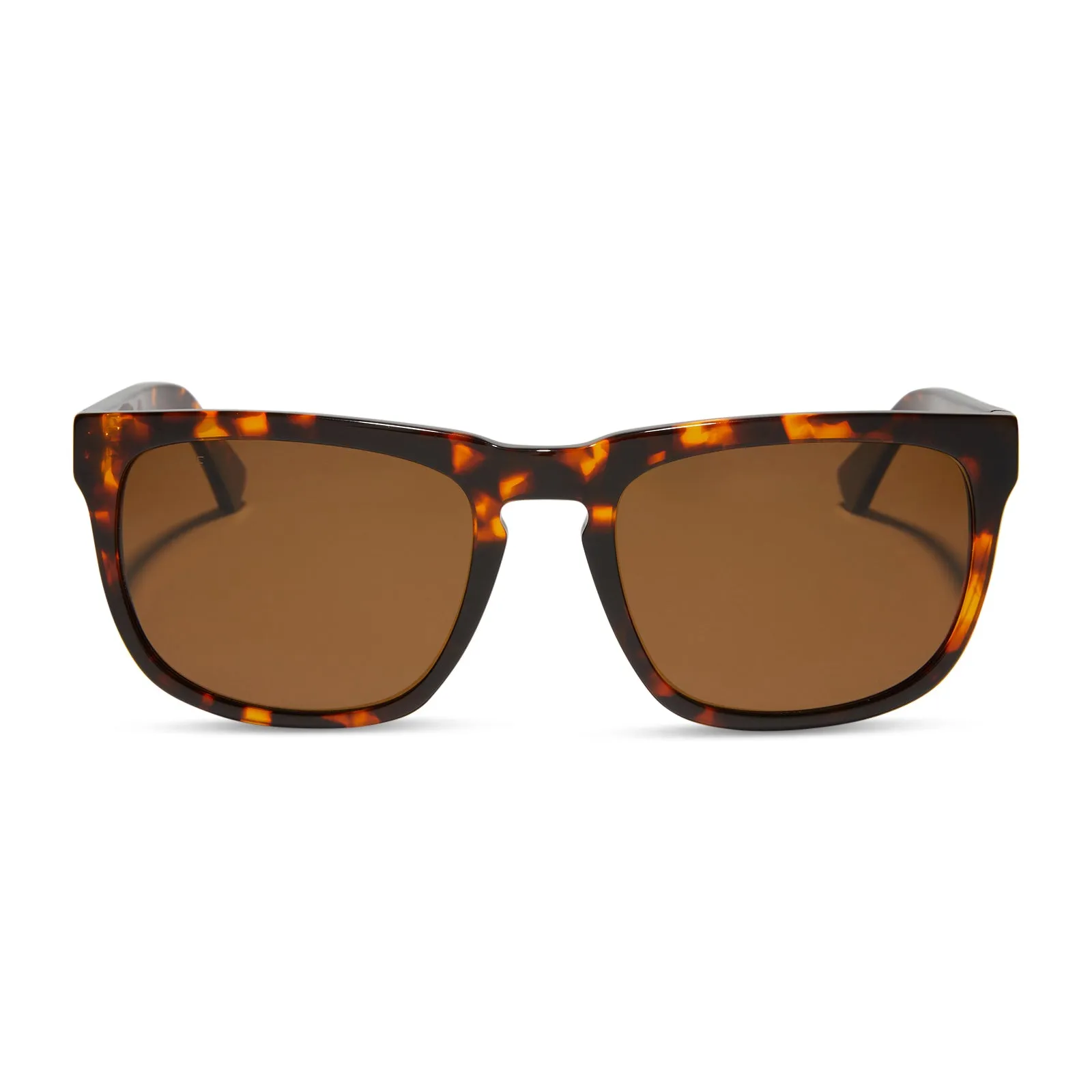 JAKE - RICH TORTOISE + BROWN + POLARIZED SUNGLASSES sold by Diff Eyewear