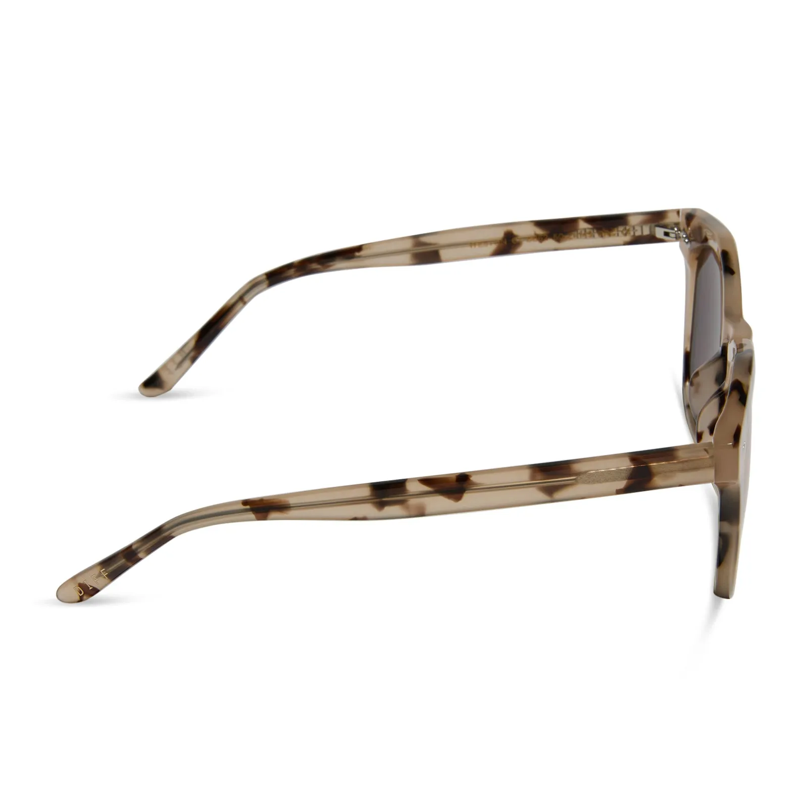 WESTON - CREAM TORTOISE + SUNSET MIRROR SUNGLASSES sold by Diff Eyewear product image thumbnail 3