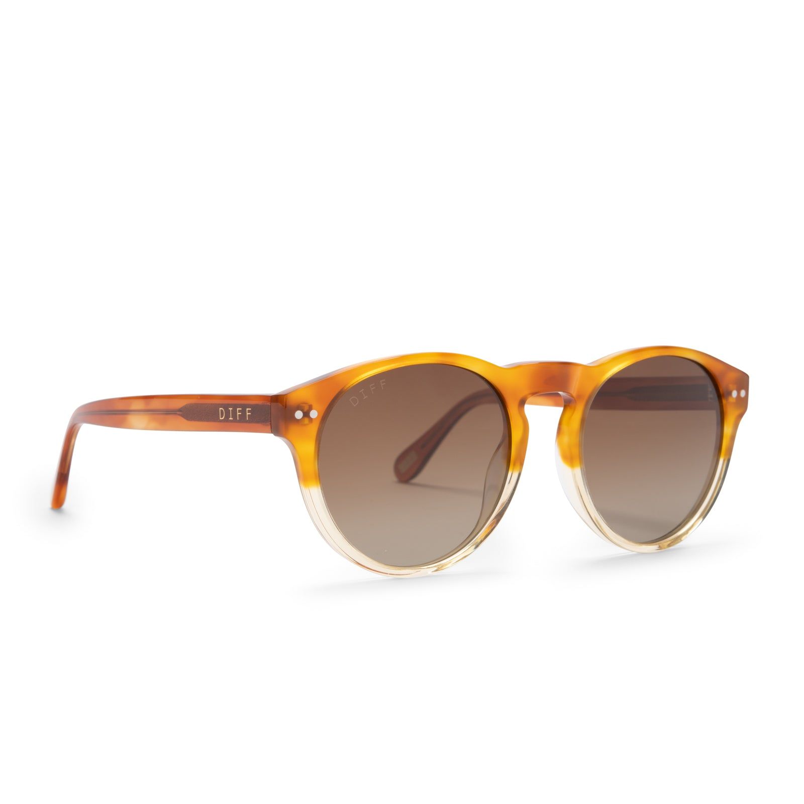 CODY - DESERT SAND + BROWN GRADIENT POLARIZED SUNGLASSES sold by Diff Eyewear product image thumbnail 2