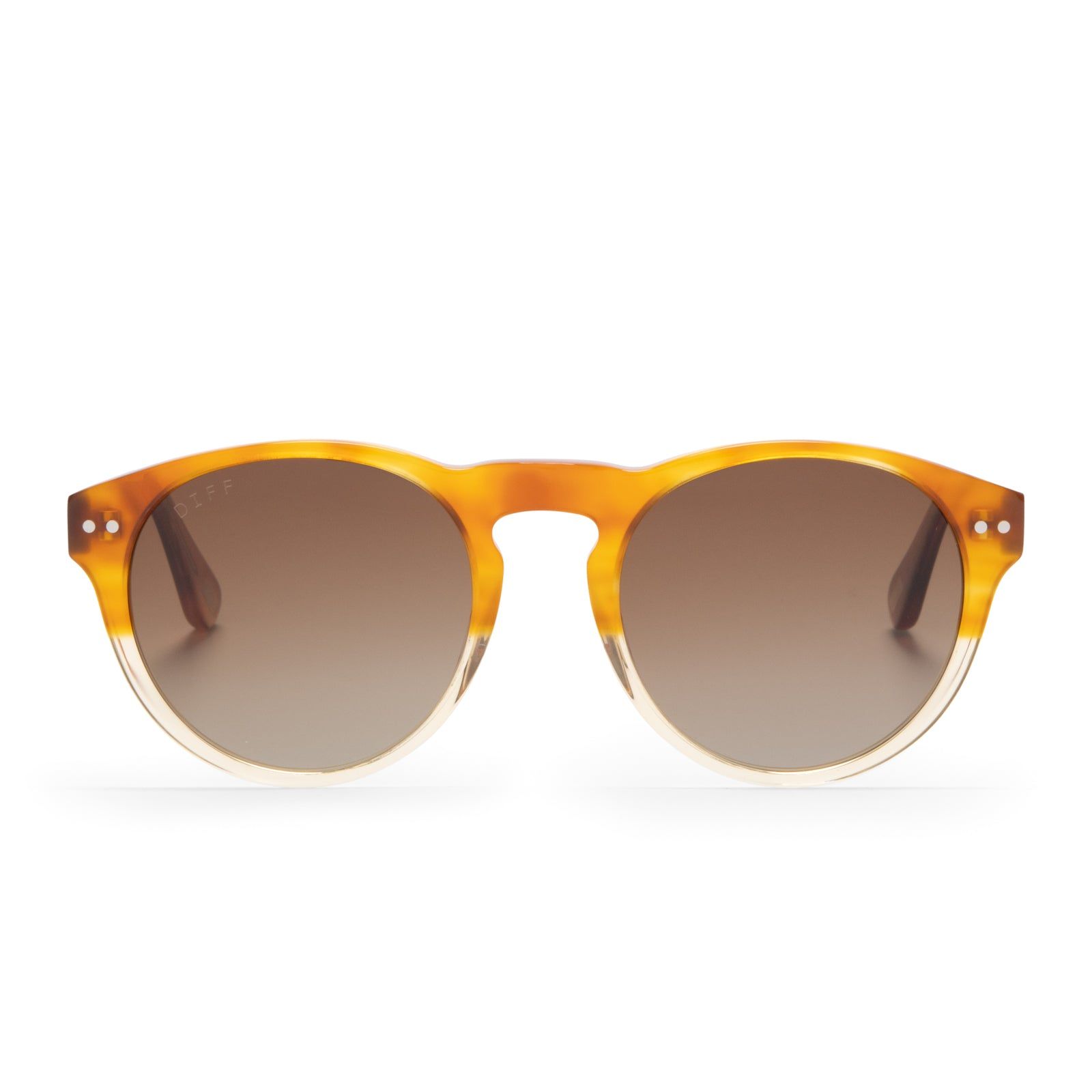 CODY - DESERT SAND + BROWN GRADIENT POLARIZED SUNGLASSES sold by Diff Eyewear