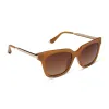 BELLA XS - SALTED CARAMEL + BROWN GRADIENT + POLARIZED SUNGLASSES sold by Diff Eyewear