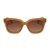 BELLA XS - SALTED CARAMEL + BROWN GRADIENT + POLARIZED SUNGLASSES sold by Diff Eyewear