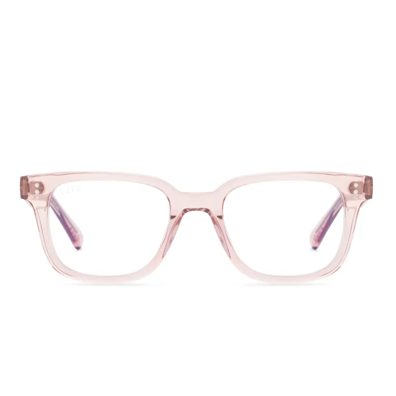 PAXTON - AZALEA CRYSTAL + BLUE LIGHT TECHNOLOGY GLASSES sold by Diff Eyewear