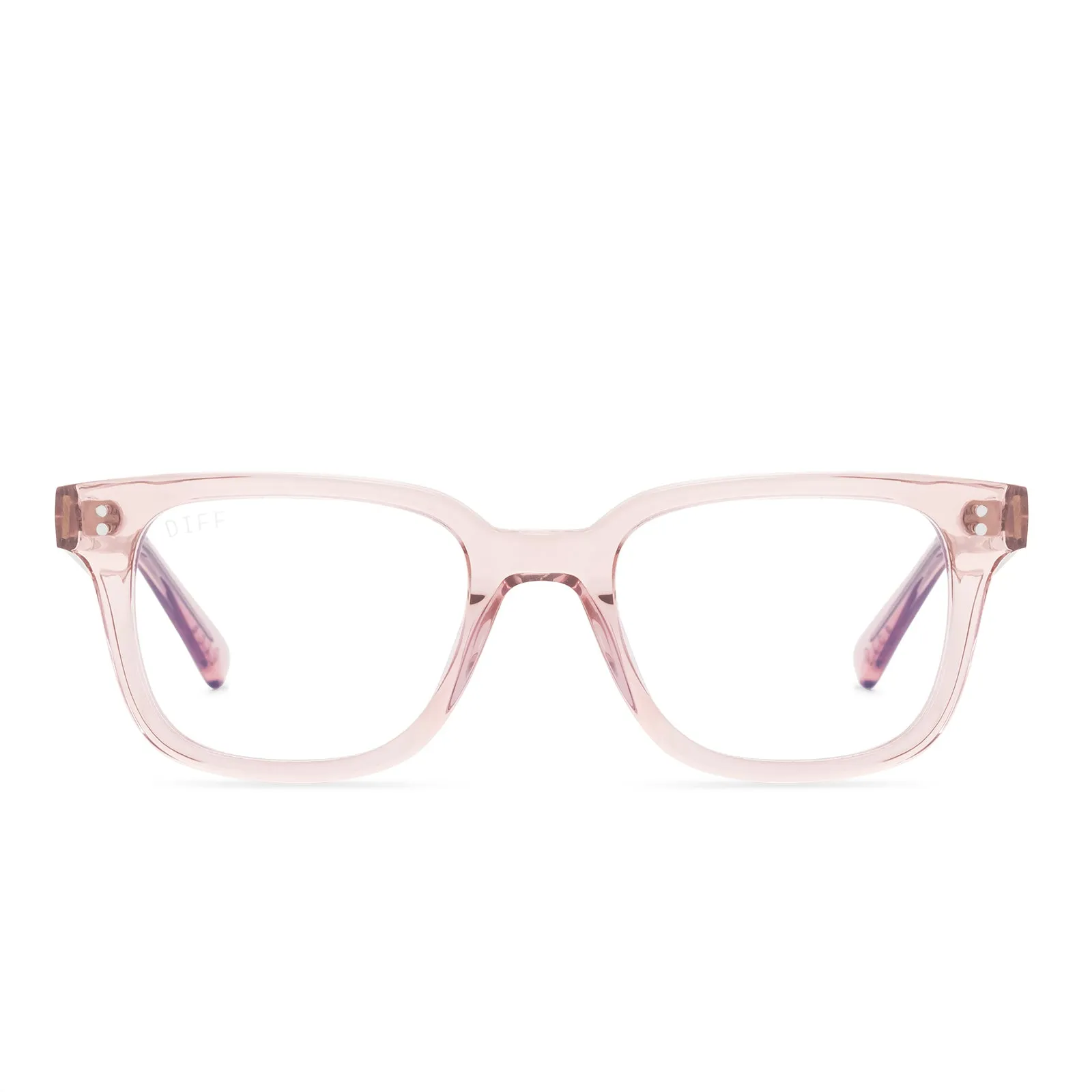 PAXTON - AZALEA CRYSTAL + BLUE LIGHT TECHNOLOGY GLASSES sold by Diff Eyewear