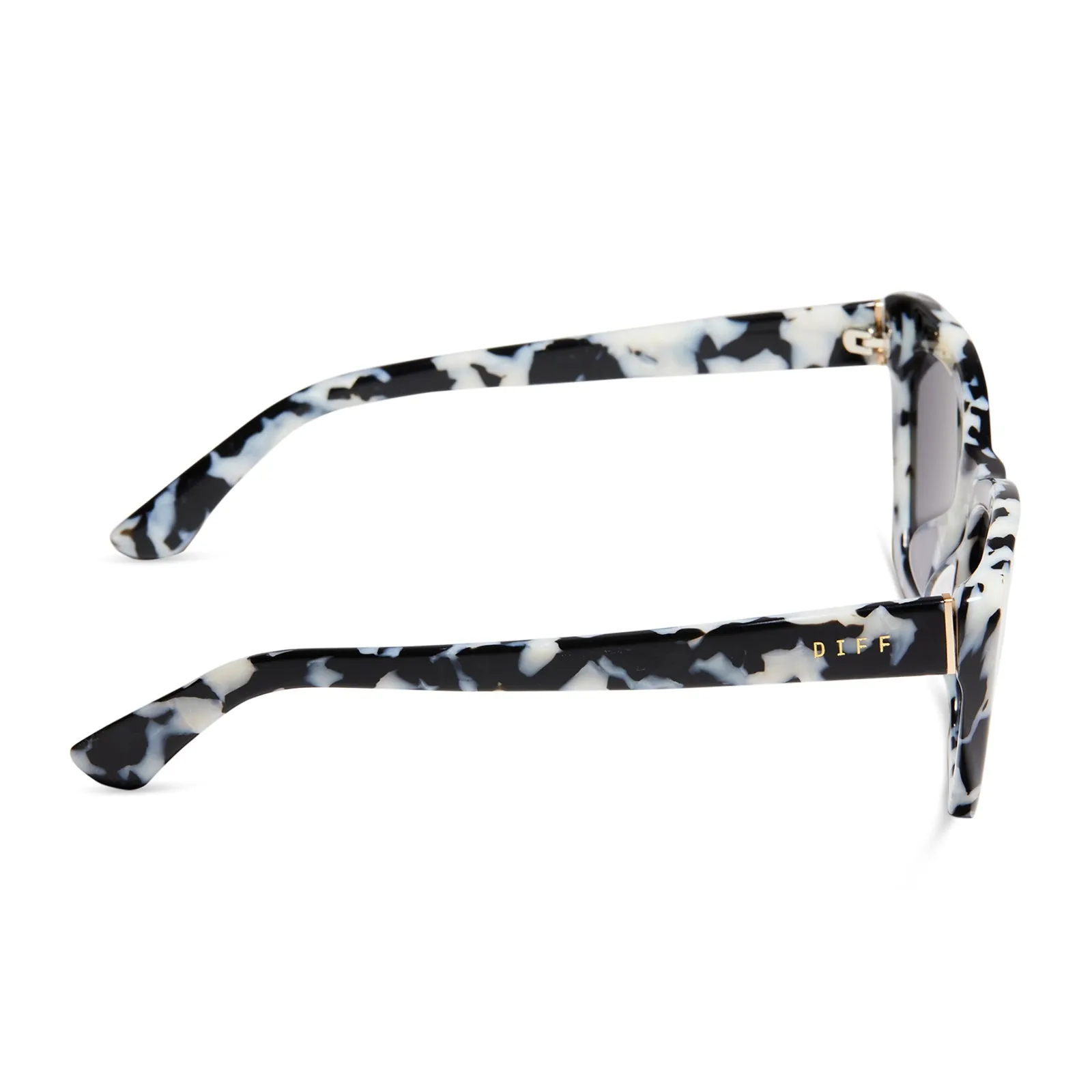 CAMILA - RICH HIDE + GREY POLARIZED SUNGLASSES sold by Diff Eyewear product image thumbnail 3