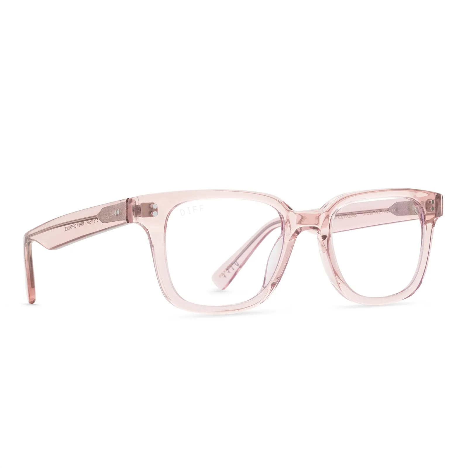PAXTON - AZALEA CRYSTAL + BLUE LIGHT TECHNOLOGY GLASSES sold by Diff Eyewear product image thumbnail 2