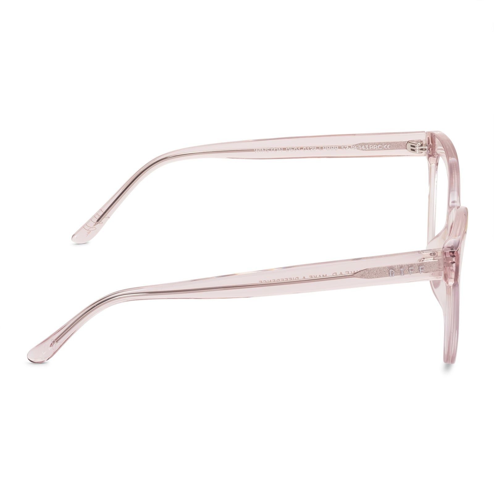 JESSIE JAMES DECKER - WINSTON + LIGHT PINK CRYSTAL + BLUE LIGHT TECHNOLOGY sold by Diff Eyewear product image thumbnail 4