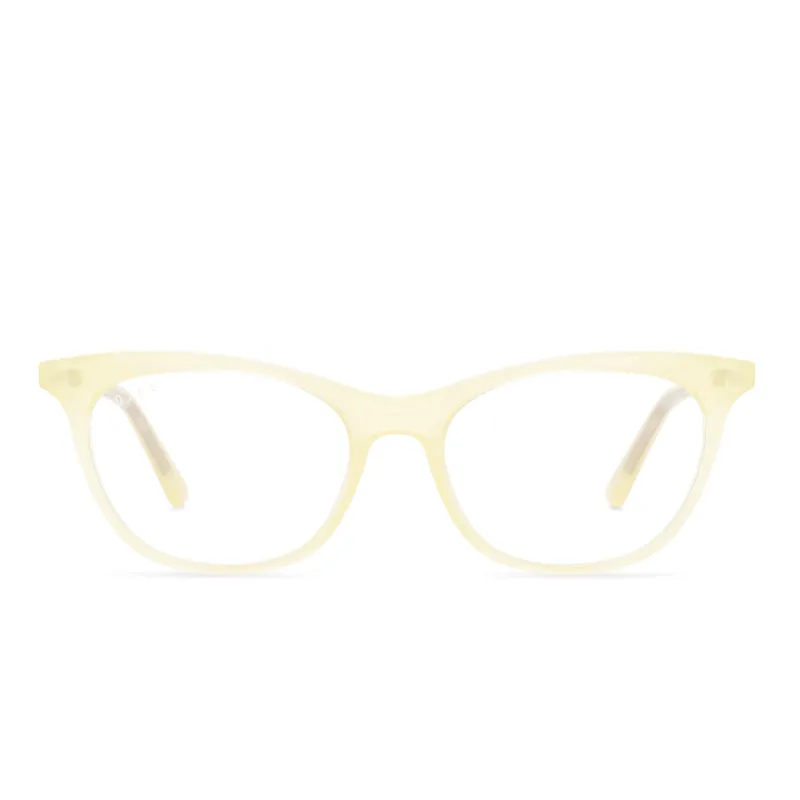 JADE - BUTTERCREAM + PRESCRIPTION GLASSES sold by Diff Eyewear