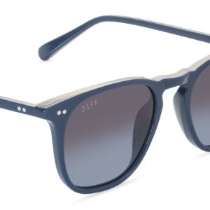MAXWELL - POSIEDON + BLUE GRADIENT + POLARIZED SUNGLASSES sold by Diff Eyewear