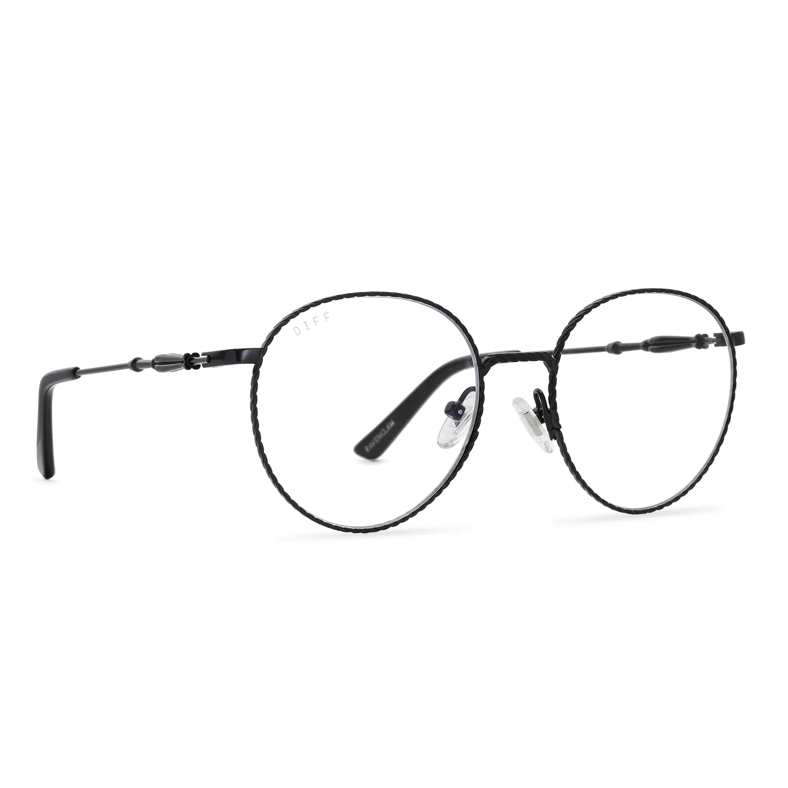 RAVENCLAW™ - SCHOLARLY MATTE BLACK + GLASSES sold by Diff Eyewear product image thumbnail 2