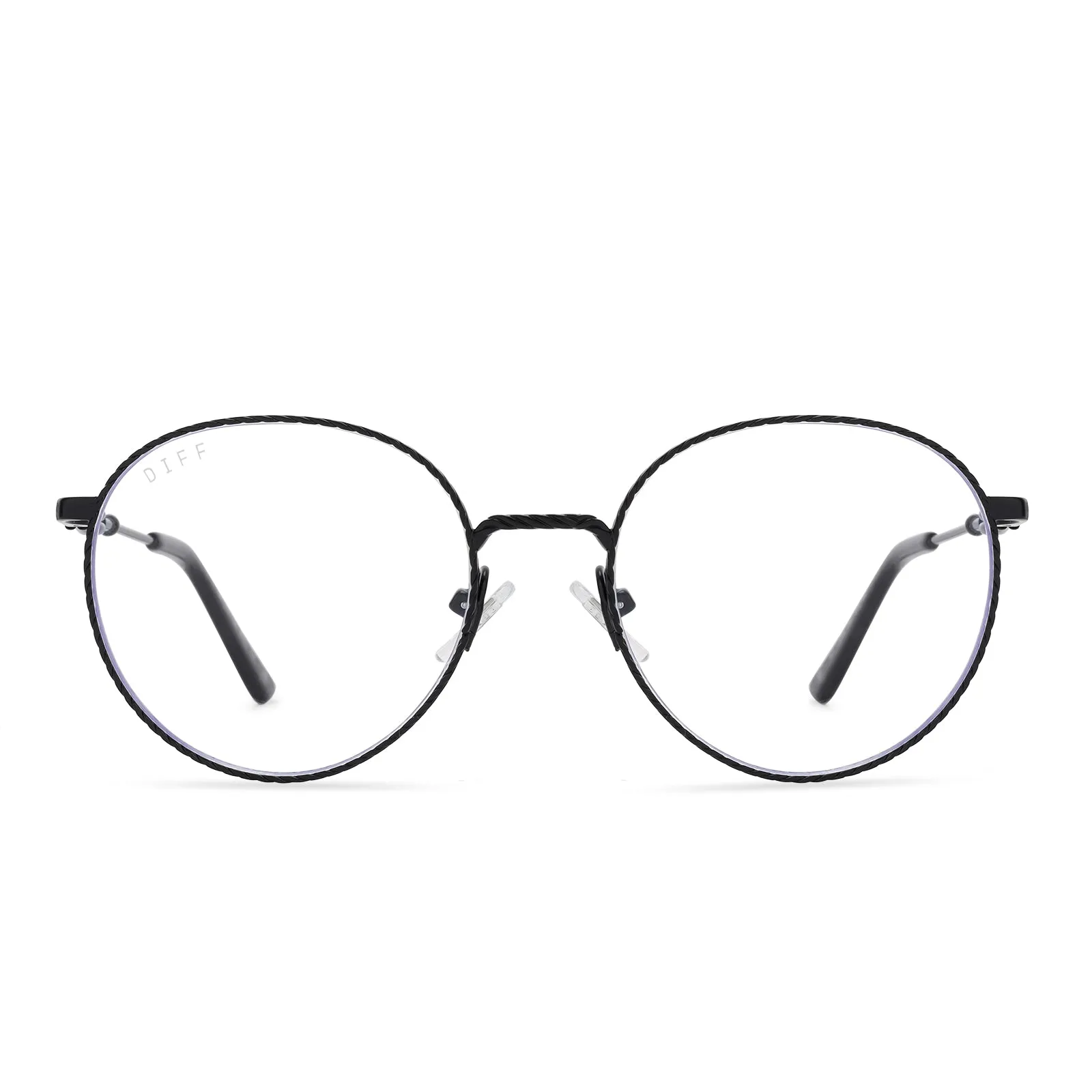 RAVENCLAW™ - SCHOLARLY MATTE BLACK + GLASSES sold by Diff Eyewear