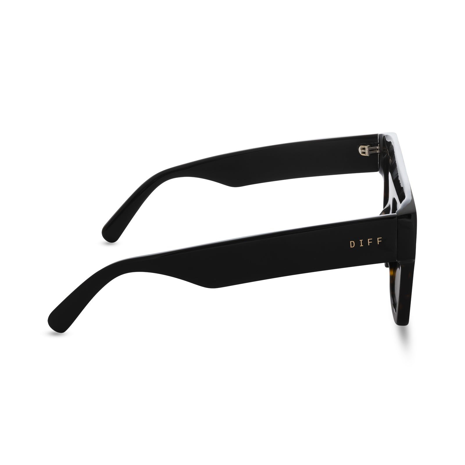 KYLEN - BLACK TORTOISE + GREY SUNGLASSES sold by Diff Eyewear product image thumbnail 4