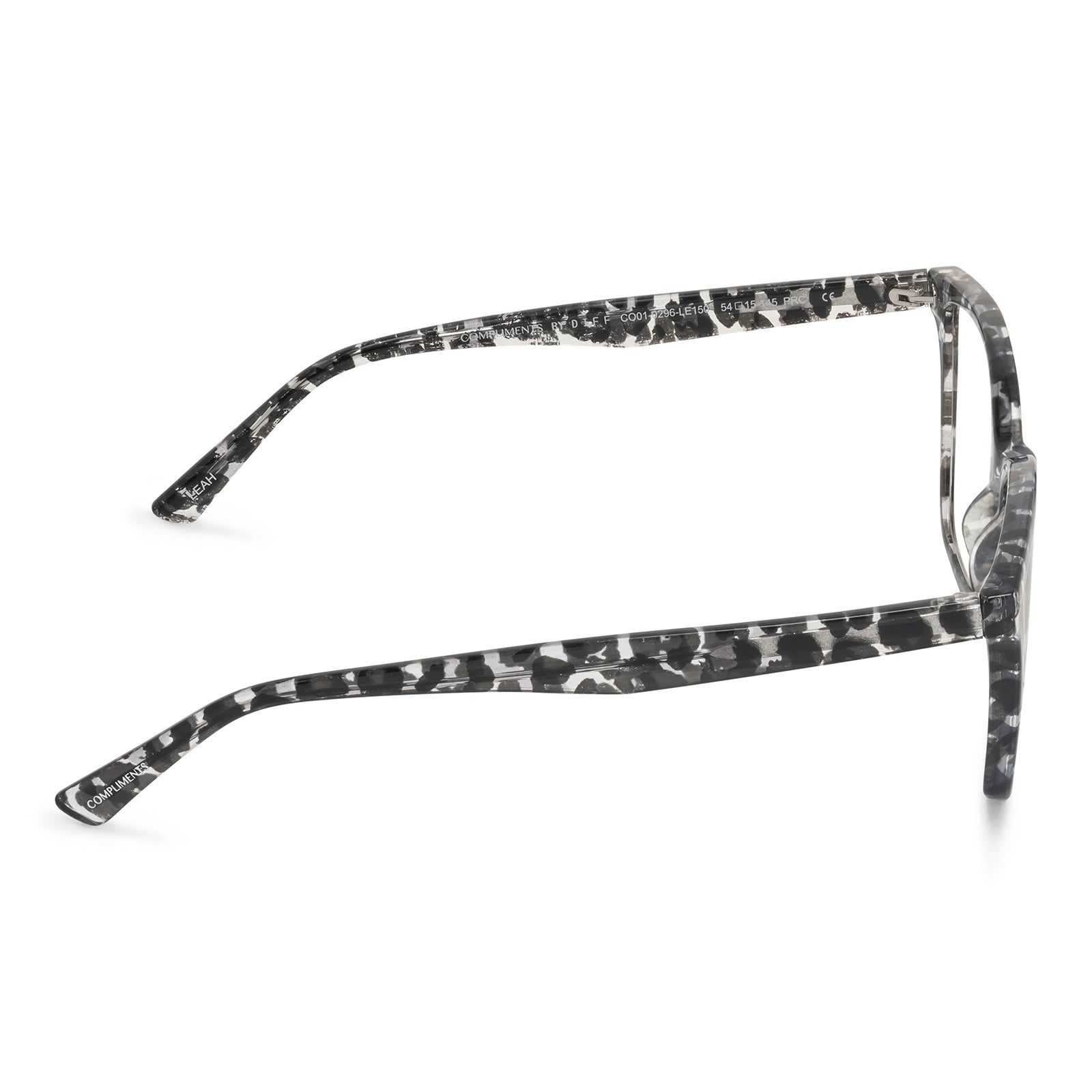 LEAH - CLEAR LEOPARD + BLUE LIGHT TECHNOLOGY GLASSES sold by Diff Eyewear product image thumbnail 3