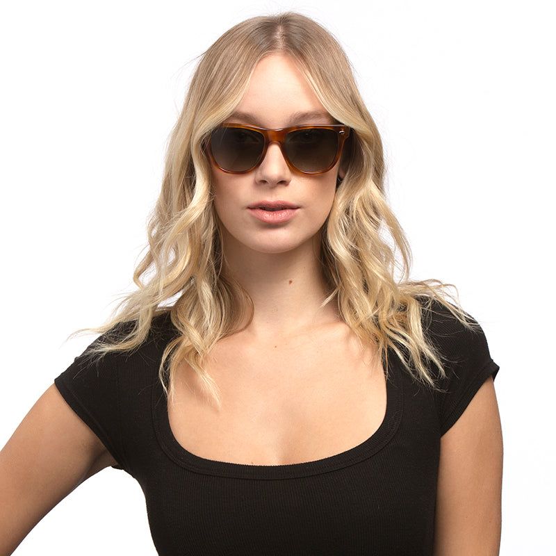 KOTA - HONEY TORTOISE + G15 GRADIENT + POLARIZED SUNGLASSES sold by Diff Eyewear product image thumbnail 4