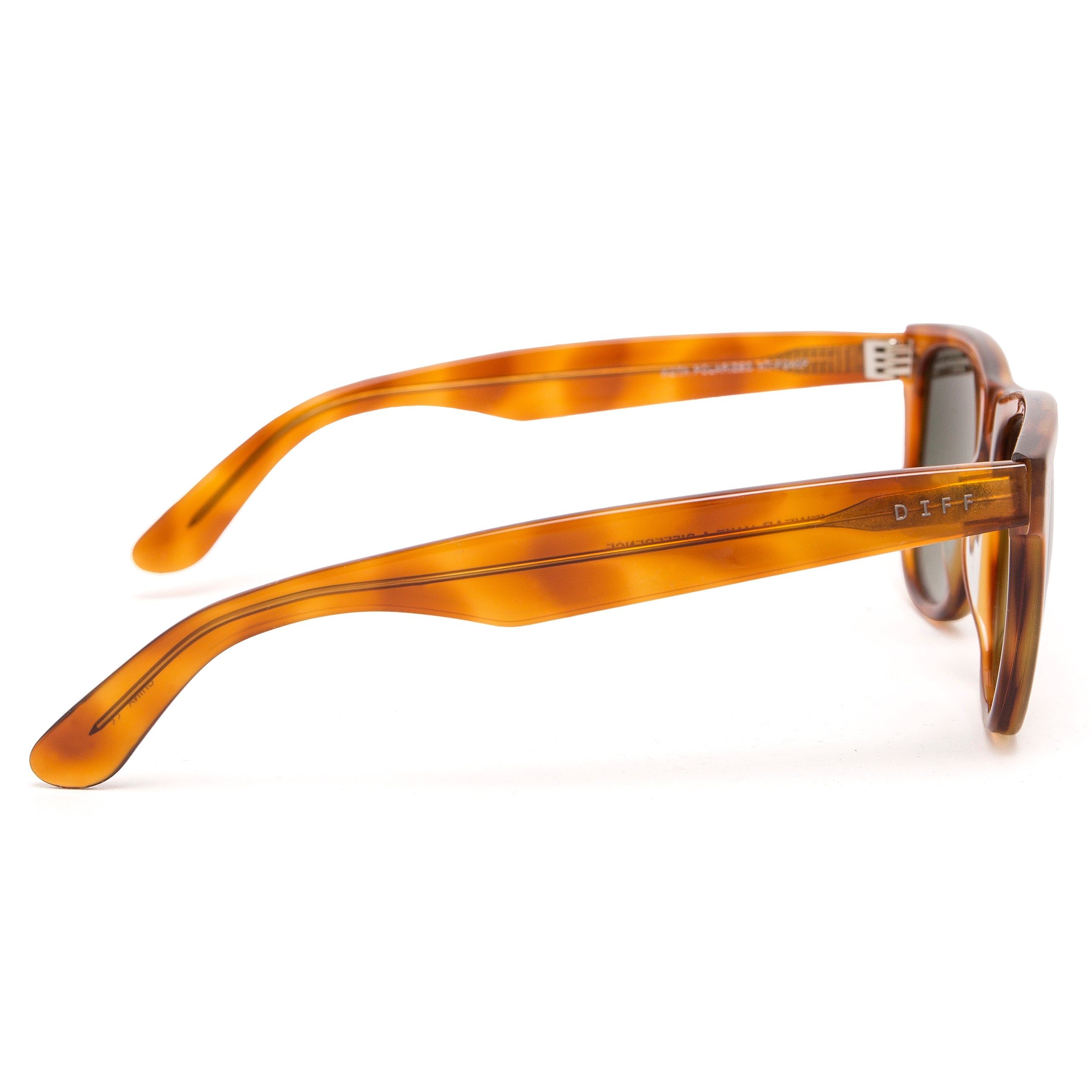 KOTA - HONEY TORTOISE + G15 GRADIENT + POLARIZED SUNGLASSES sold by Diff Eyewear product image thumbnail 3