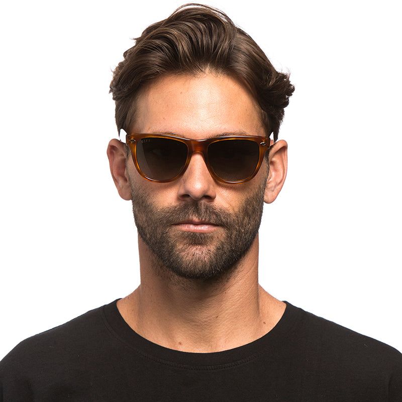 KOTA - HONEY TORTOISE + G15 GRADIENT + POLARIZED SUNGLASSES sold by Diff Eyewear product image thumbnail 6