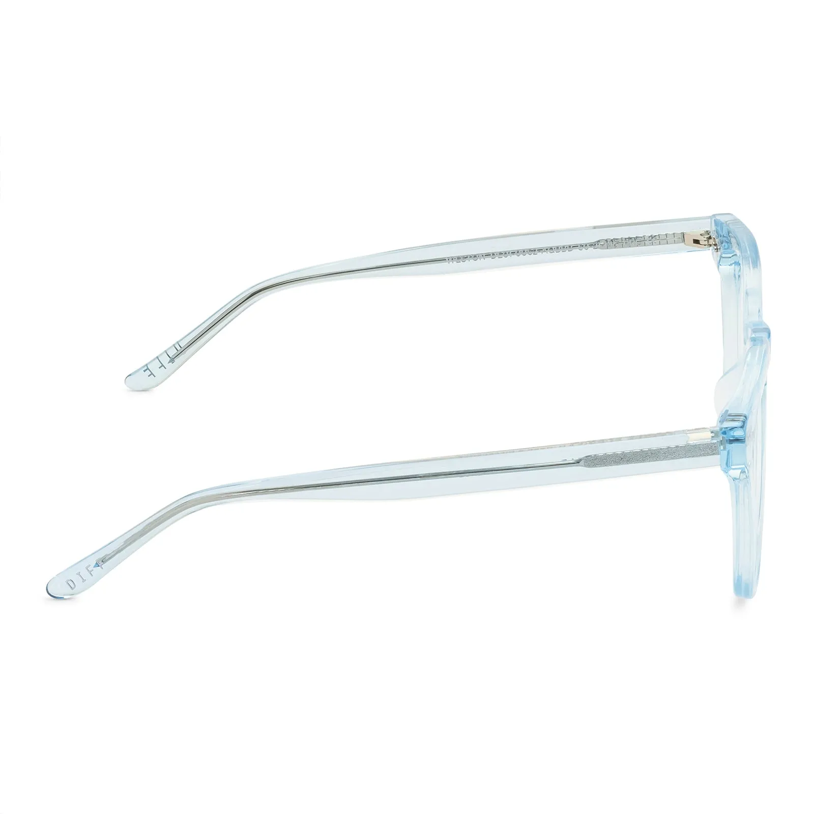 WESTON - AQUA SEA CRYSTAL + BLUE LIGHT TECHNOLOGY GLASSES sold by Diff Eyewear product image thumbnail 4