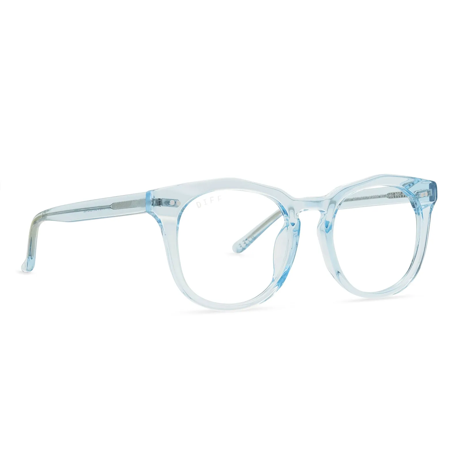 WESTON - AQUA SEA CRYSTAL + BLUE LIGHT TECHNOLOGY GLASSES sold by Diff Eyewear product image thumbnail 2