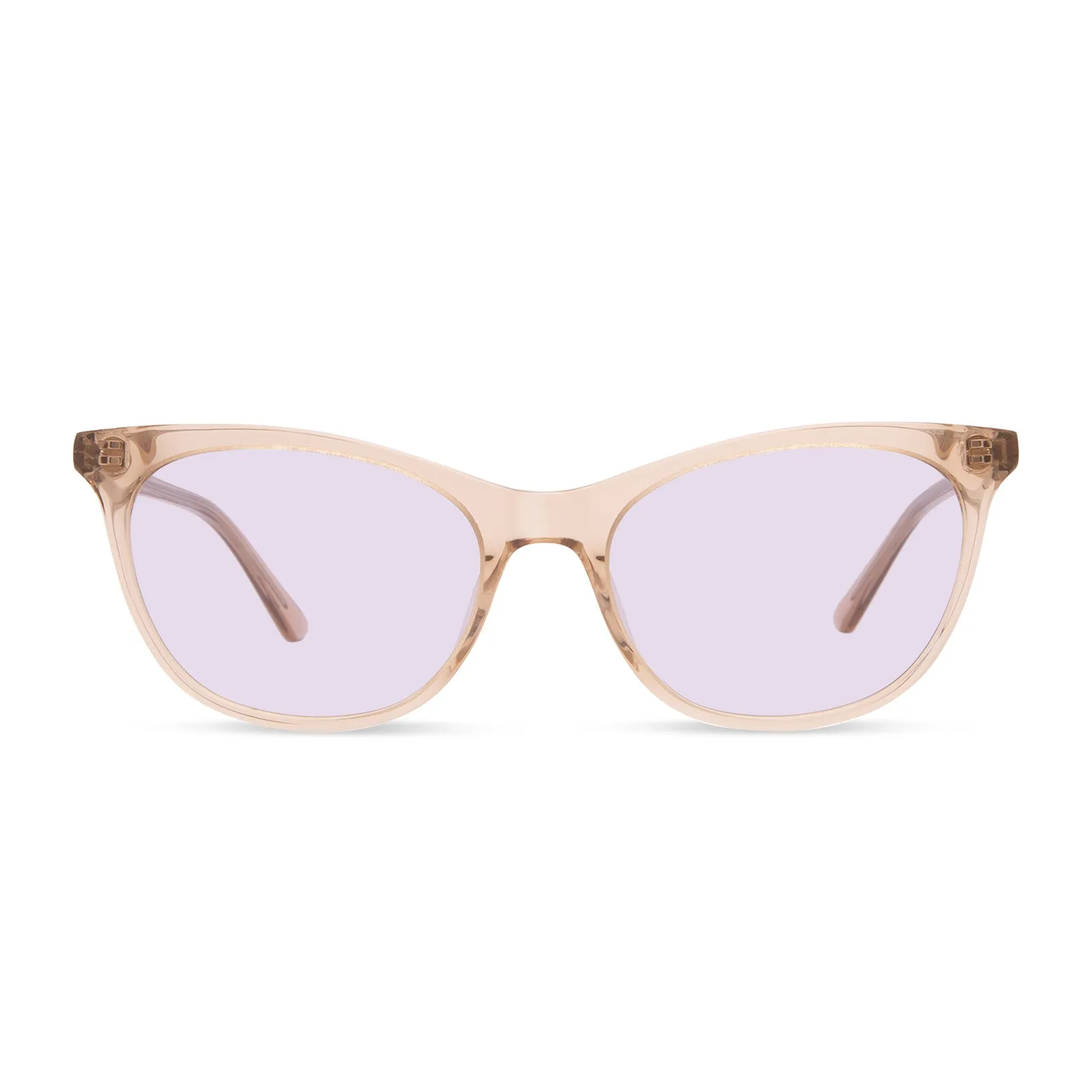 JADE - VINTAGE CRYSTAL + LAVENDER FLASH SUNGLASSES sold by Diff Eyewear