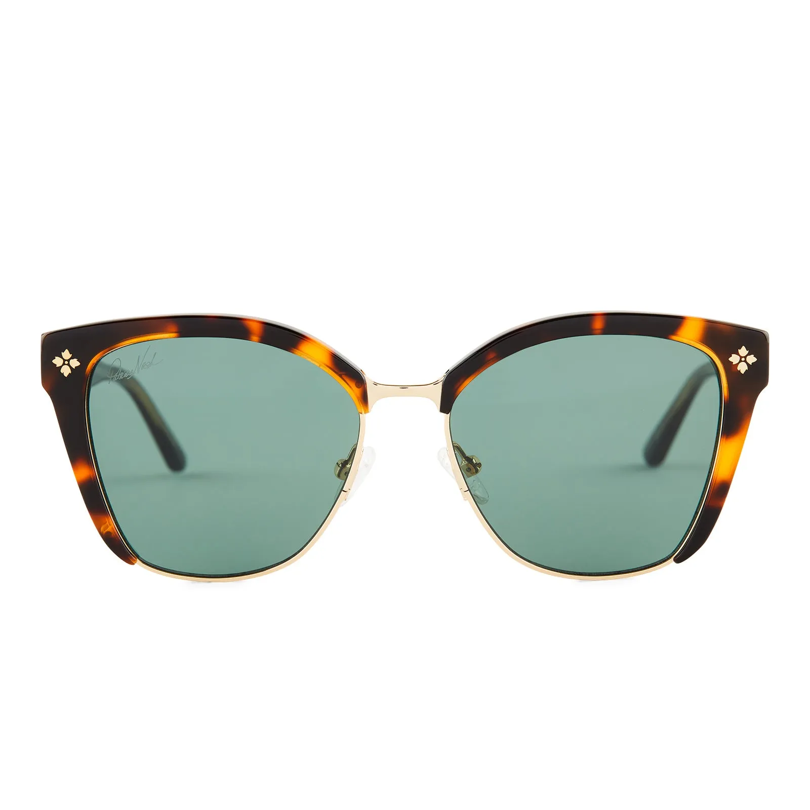 PATRICIA NASH - BRANDI + TORTOISE + G15 SUNGLASSES sold by Diff Eyewear