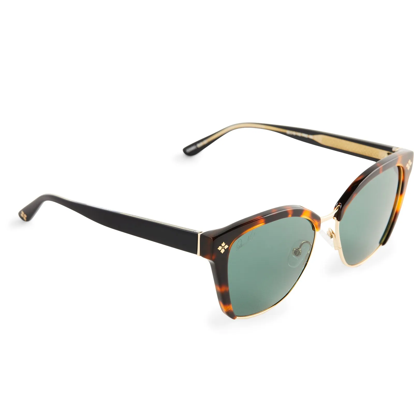 PATRICIA NASH - BRANDI + TORTOISE + G15 SUNGLASSES sold by Diff Eyewear product image thumbnail 4