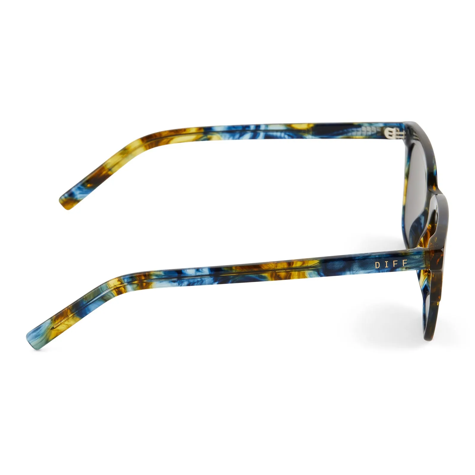 BILLIE - GLACIAL TORTOISE + GREY + POLARIZED SUNGLASSES sold by Diff Eyewear product image thumbnail 3